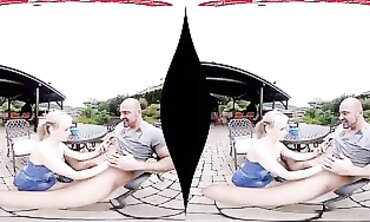 Holiday VR Adventure with a Rough Blonde MILF