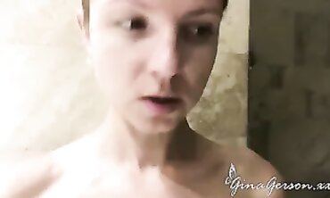 Gina Gerson's Solo Motel Masturbation Session