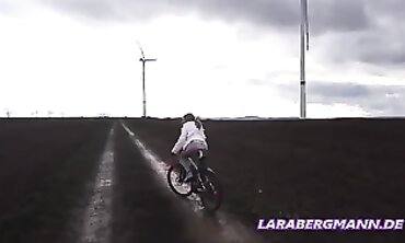 Lara Bergmann's Naughty Bike Adventure Part 2