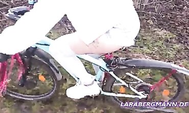 Lara Bergmann's Naughty Bike Adventure Part 2