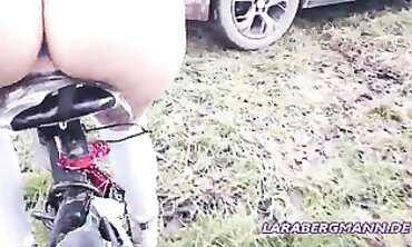 Lara Bergmann's Naughty Bike Adventure Part 2