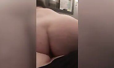 POV Amateur Creampie Plowed on the Floor