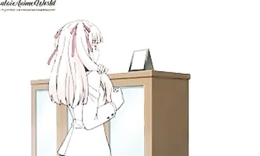Uncensored Anime: College Girl Gets Pounded by Tutor in the Bushes