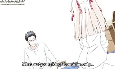 Uncensored Anime: College Girl Gets Pounded by Tutor in the Bushes