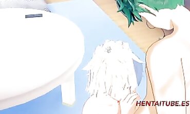 Boku No HERO Academy #3: Threesome Adventure With Myano's Three Musketeers