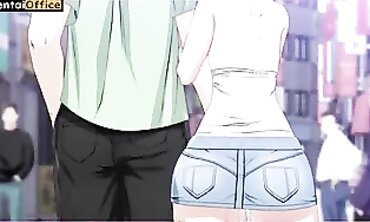 Uncensored Hentai Romp With Big Tits And Cumshot