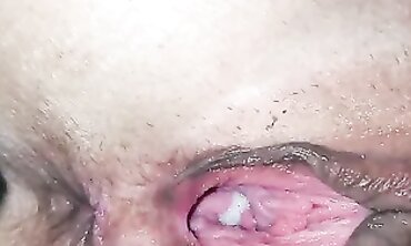 MILF Tells Story Before Faux Cock Creampie