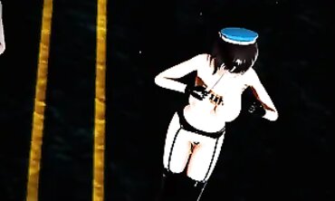 MMD Kaohsiung & Atago 3D Toon Orgy