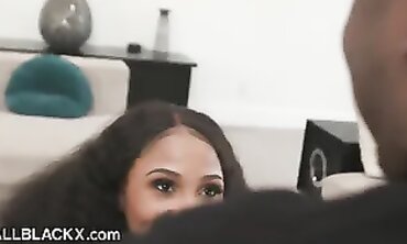 AllBlackX: Olivia Jayy Takes Rough BBC in Doggystyle