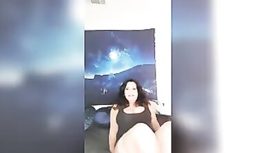 Thick MILF Stretches Massive Hips and Muff for Camera