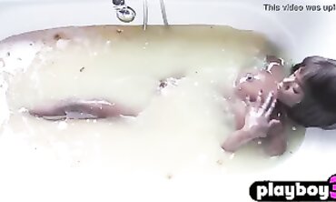 Ana Foxxx Performs a Solo Ebony Striptease and Masturbation