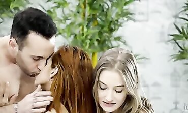 Tiffany Tatum & Veronica Leal Share Raul Costa In Rough Threesome