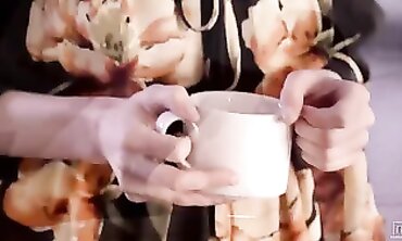 Petite Brunette Kyler Quinn Gets a Creampie in Lingerie