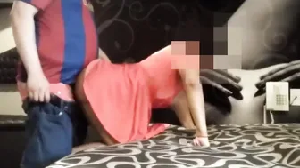 Latina In Sundress Gets Hard Doggystyle Sex