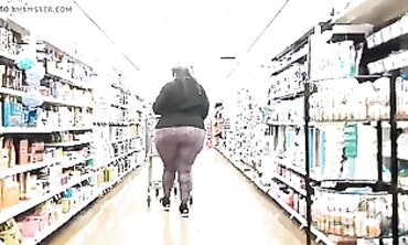 Nerdy BBW Milf With Thick Braided Hair And A Huge Ass