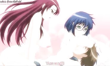 Uncensored Anime Compilation: Two Beauties Satisfy a Lucky Stud