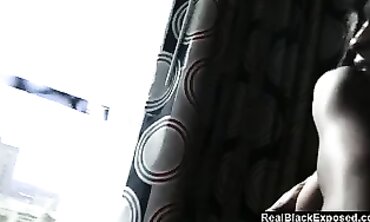 Ebony Goddess Jacquie Solo Masturbation