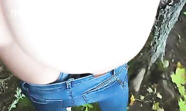 Ginger Gets Creampied in the Woods by a BBC