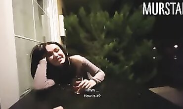 A Brunette Stranger Repays a Favor with Hot Sex