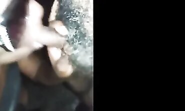 POV MILF Cumslut Squeals After Roof Blowjob