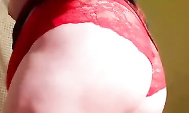 BBW Toy Gets Spanked and Rides the Anal Rail