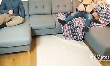 Cuckold Watches Hotwife Get Creampie From Best Friend