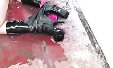 Rachel's British Latex Pissing Adventure Vol. 2