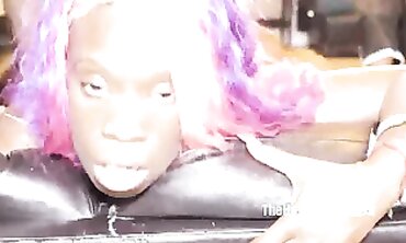 Gardiva & Cameron Congo: SBBW Ebony GF Reality BDSM