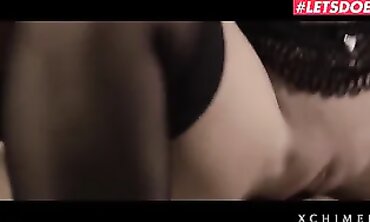 Lucy Li: Rough Czech BBW Maid in Lingerie and Stockings