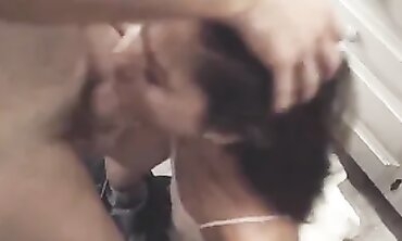 Petite Brunette Mature Stepsis Gets Poked by Big Cock
