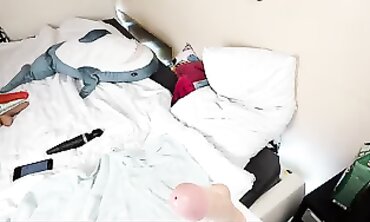 Cute Catgirl Masturbates With Dildo And Gives A Super Blowjob