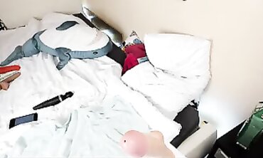 Cute Catgirl Masturbates With Dildo And Gives A Super Blowjob