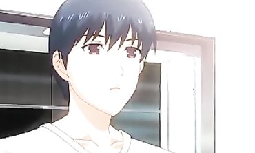 Hot Mommy Rips Her Stepson in Rough Hentai Action