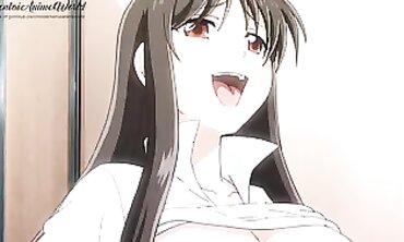 Uncensored Anime: Busty Stunner Takes a Big Cock