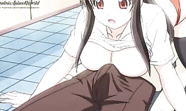 Uncensored Anime: Busty Stunner Takes a Big Cock