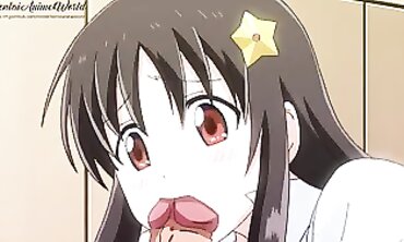 Uncensored Anime: Busty Stunner Takes a Big Cock