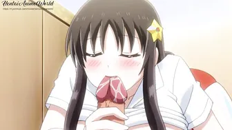Uncensored Anime: Busty Stunner Takes a Big Cock