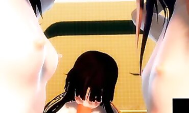 Numnummmd's Public MMD Group Sex Story