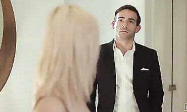 Forbidden Seduction: Blonde Babe Chloe Temple's Secret Encounter