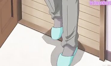 Uncensored Milf Anime: Cougar Craves Her Husband's Dick and Takes a Fresh One