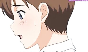 Uncensored Milf Anime: Cougar Craves Her Husband's Dick and Takes a Fresh One