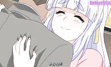 Uncensored Milf Anime: Cougar Craves Her Husband's Dick and Takes a Fresh One