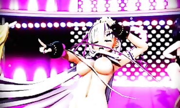 MMD Mash and BB Pele Anime Dance