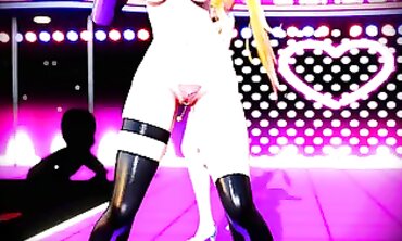 MMD Mash and BB Pele Anime Dance