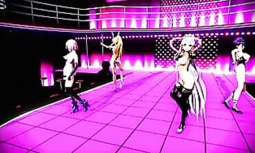 MMD Mash and BB Pele Anime Dance