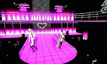 MMD Mash and BB Pele Anime Dance