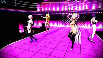MMD Mash and BB Pele Anime Dance
