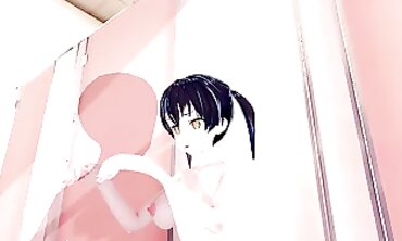 Tamaki Kotatsu FireForce 3D Hentai Animation