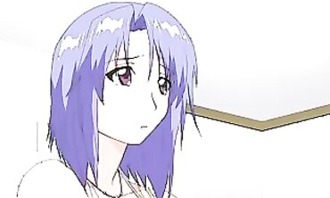 Blue-Haired Flower Salesgirl Gets Roughly Humped