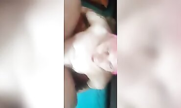 Busty Redhead MILF Enjoys Double Penetration and Handjob